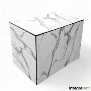 Noleggio Parete Frontale White Marble per Bancone Iron 